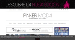 Desktop Screenshot of pinkermoda.com